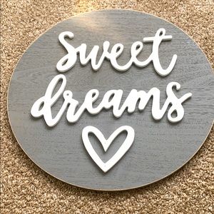 Sweet Dreams Sign